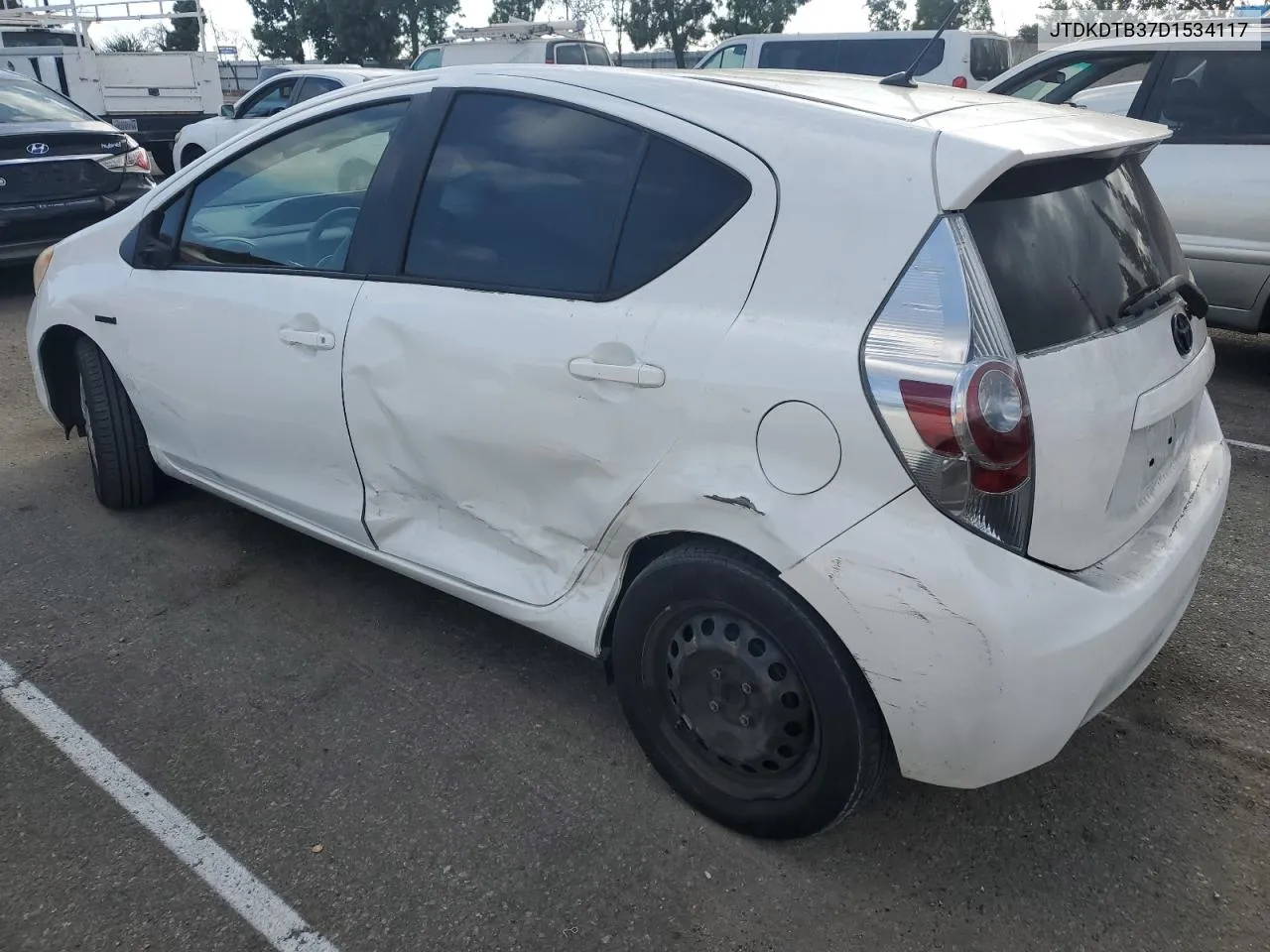 JTDKDTB37D1534117 2013 Toyota Prius C