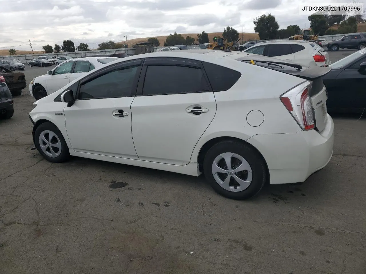 2013 Toyota Prius VIN: JTDKN3DU2D1707996 Lot: 71679974