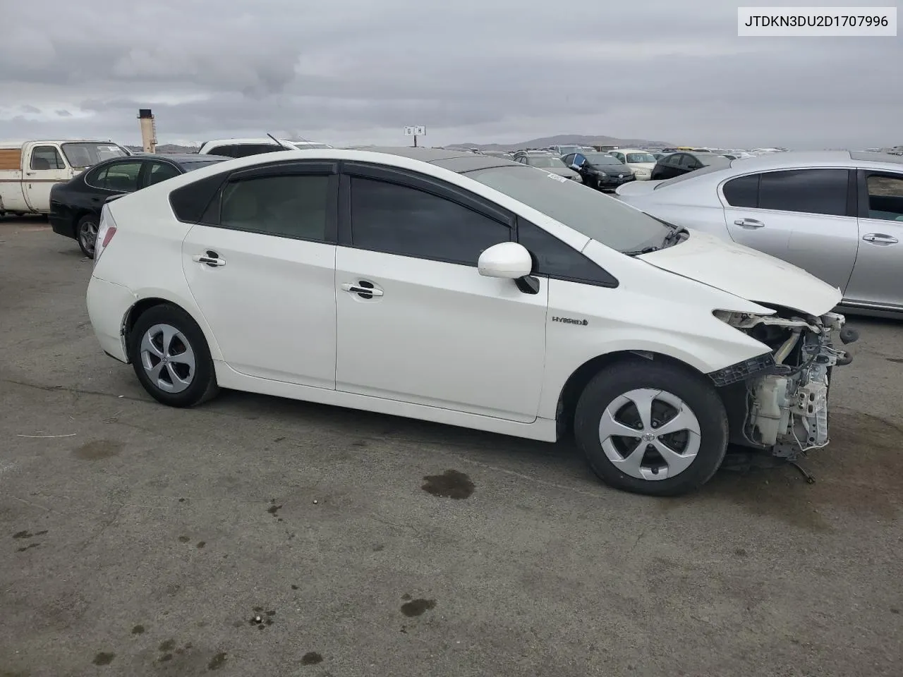 2013 Toyota Prius VIN: JTDKN3DU2D1707996 Lot: 71679974