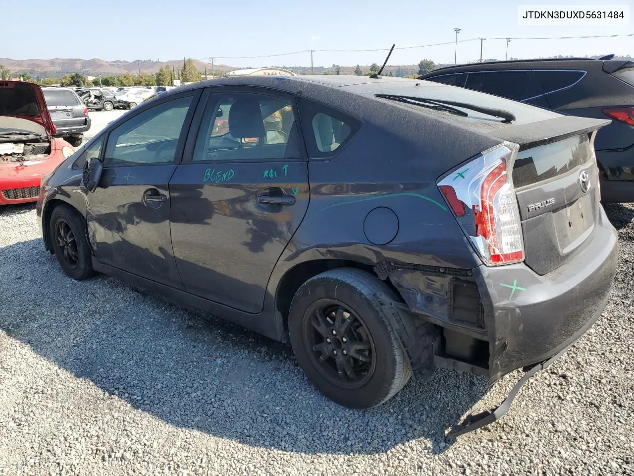 2013 Toyota Prius VIN: JTDKN3DUXD5631484 Lot: 71685724