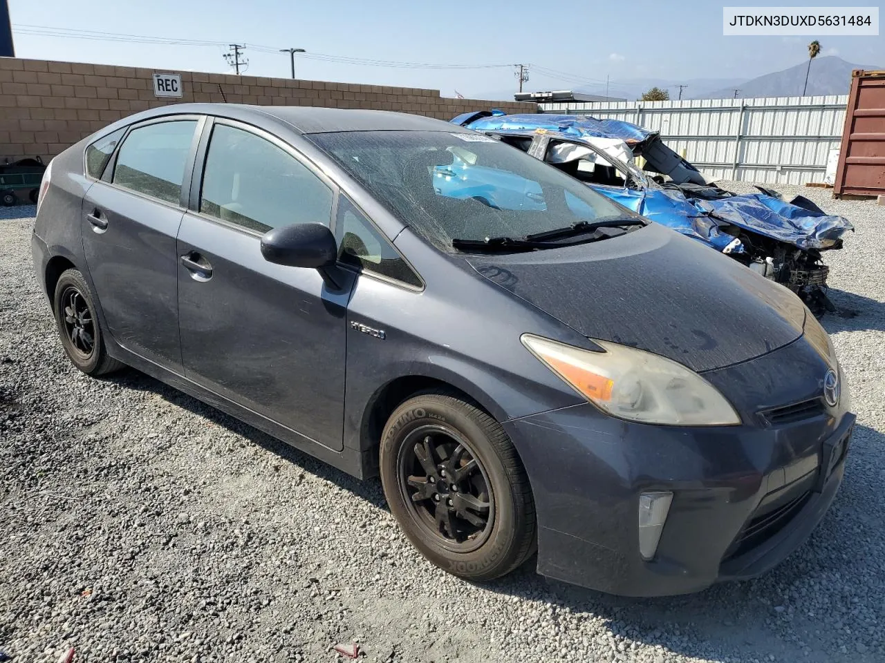 2013 Toyota Prius VIN: JTDKN3DUXD5631484 Lot: 71685724