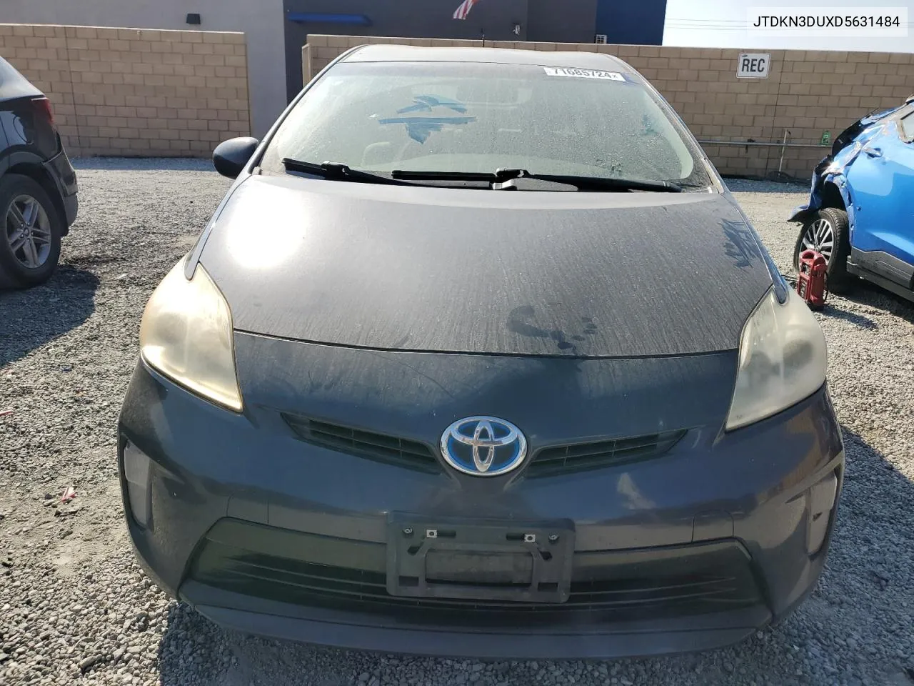 2013 Toyota Prius VIN: JTDKN3DUXD5631484 Lot: 71685724