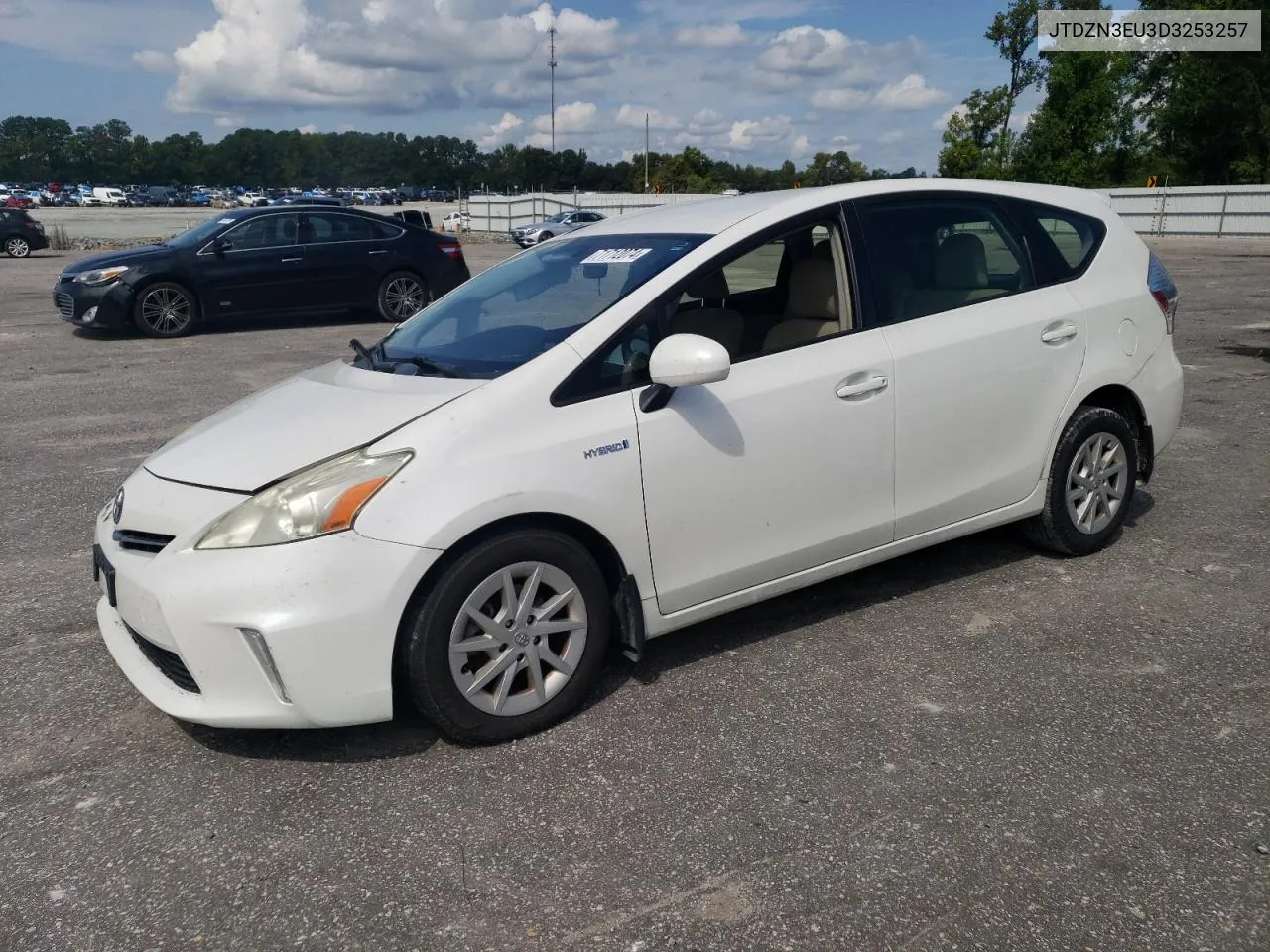 2013 Toyota Prius V VIN: JTDZN3EU3D3253257 Lot: 71712074