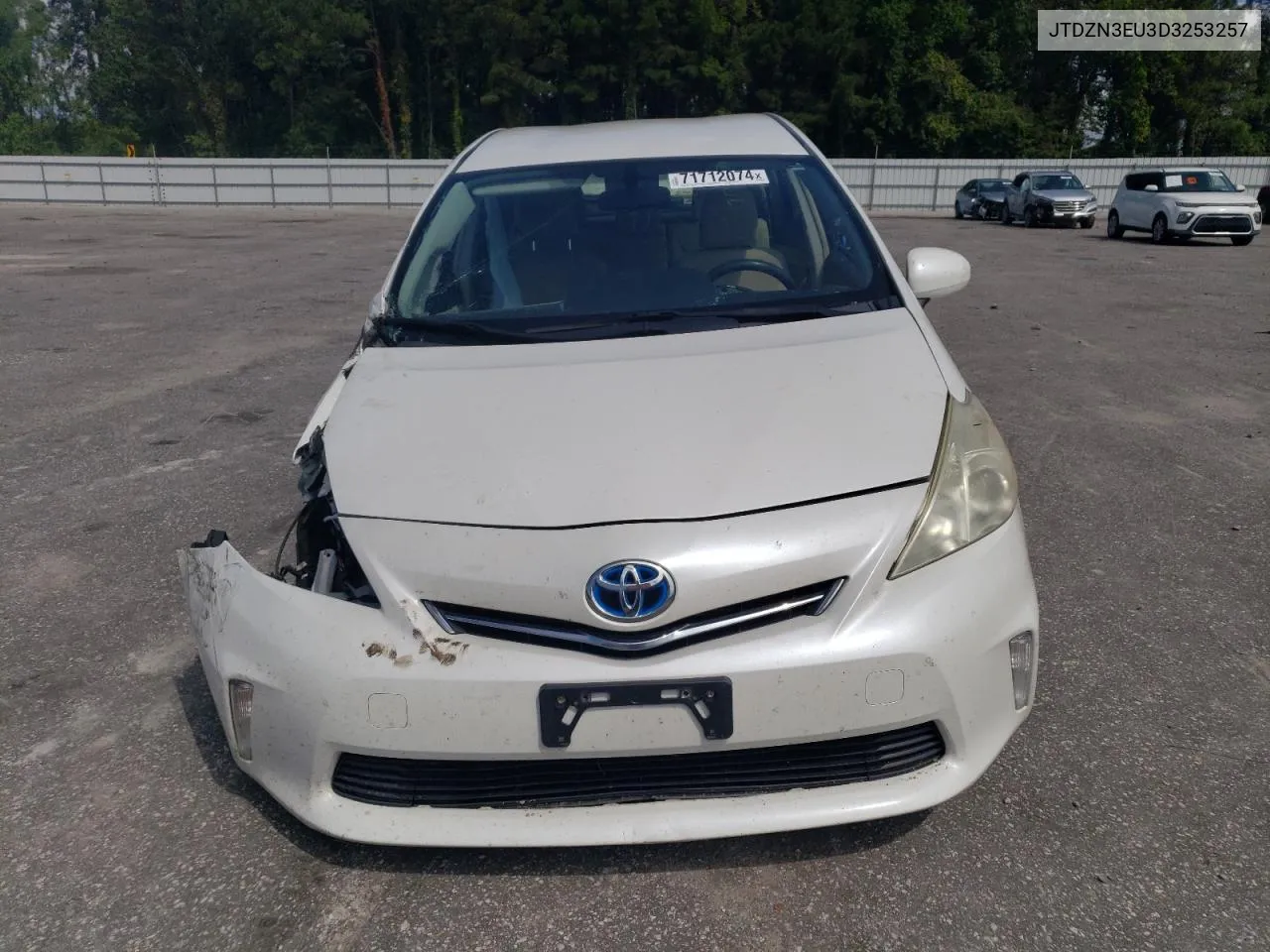 2013 Toyota Prius V VIN: JTDZN3EU3D3253257 Lot: 71712074