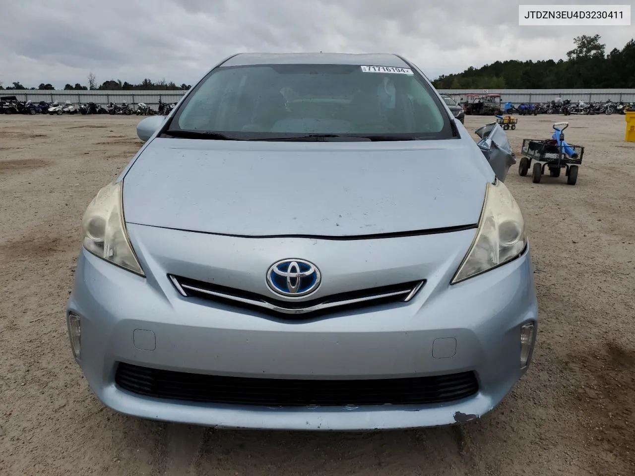 2013 Toyota Prius V VIN: JTDZN3EU4D3230411 Lot: 71716194