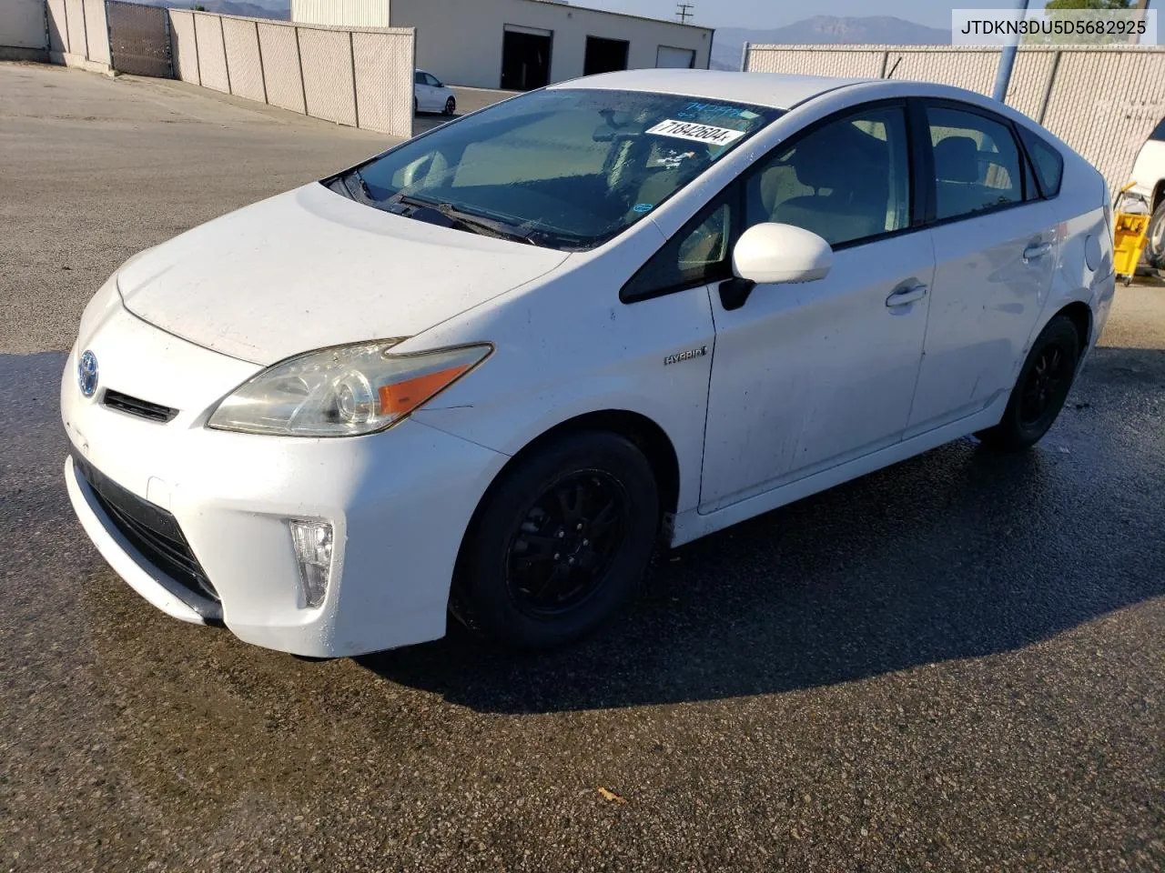 2013 Toyota Prius VIN: JTDKN3DU5D5682925 Lot: 71842604