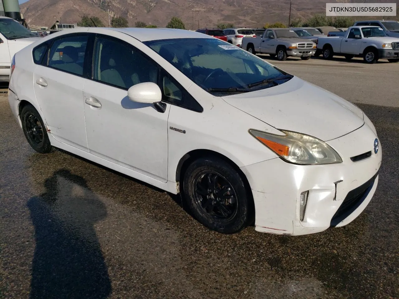 2013 Toyota Prius VIN: JTDKN3DU5D5682925 Lot: 71842604