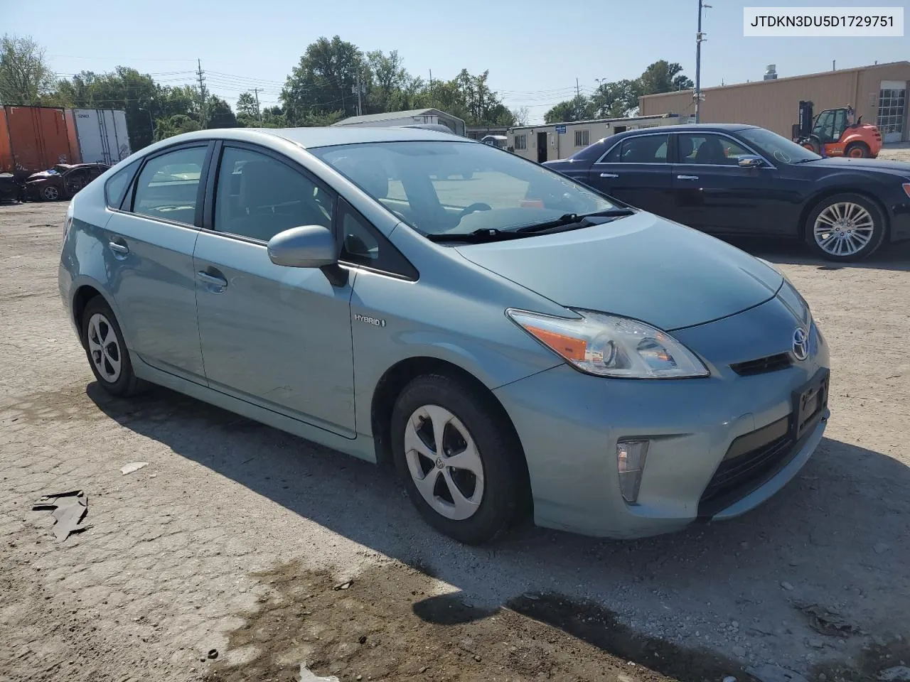 JTDKN3DU5D1729751 2013 Toyota Prius