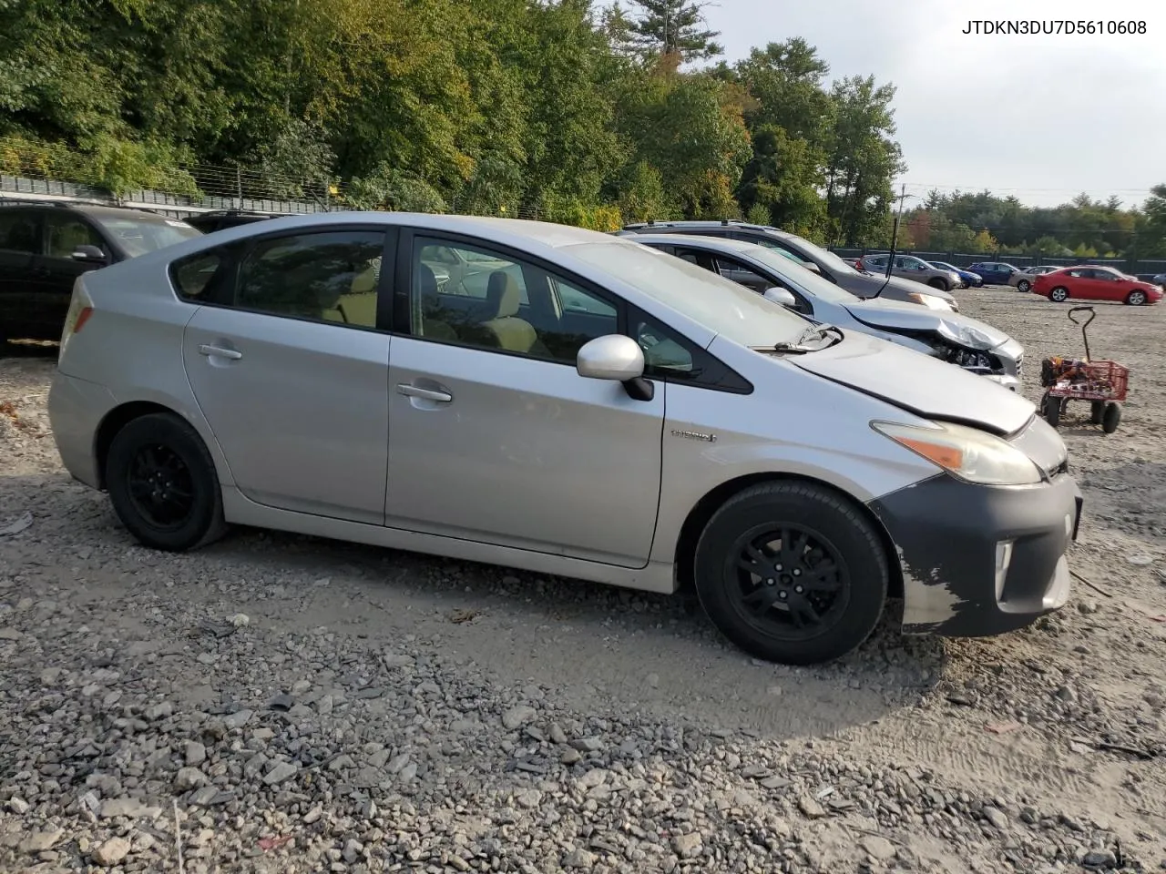 2013 Toyota Prius VIN: JTDKN3DU7D5610608 Lot: 71863694