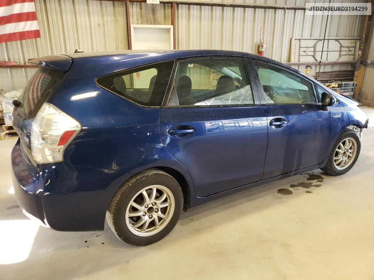 2013 Toyota Prius V VIN: JTDZN3EU8D3194299 Lot: 71896274