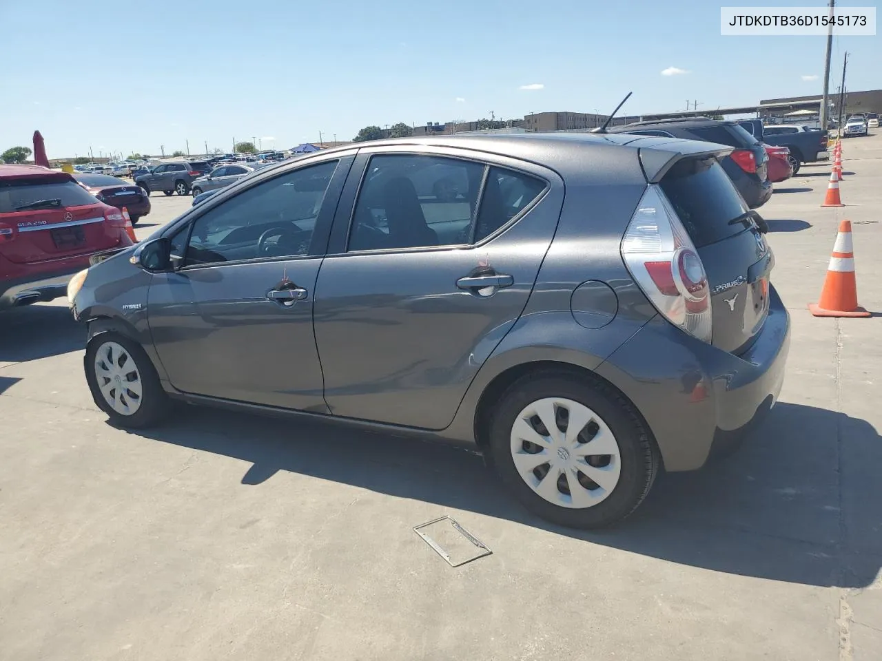 2013 Toyota Prius C VIN: JTDKDTB36D1545173 Lot: 71910914