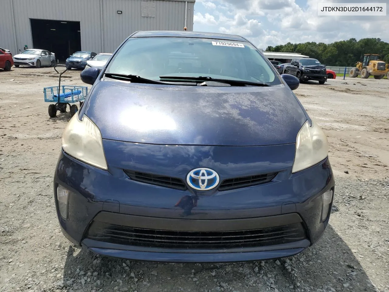 2013 Toyota Prius VIN: JTDKN3DU2D1644172 Lot: 71929694