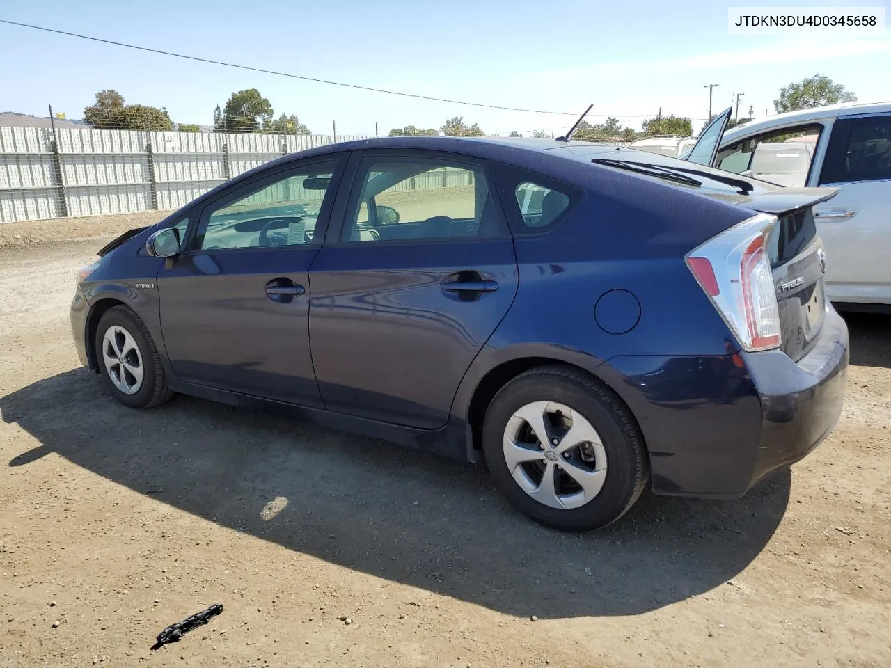 JTDKN3DU4D0345658 2013 Toyota Prius