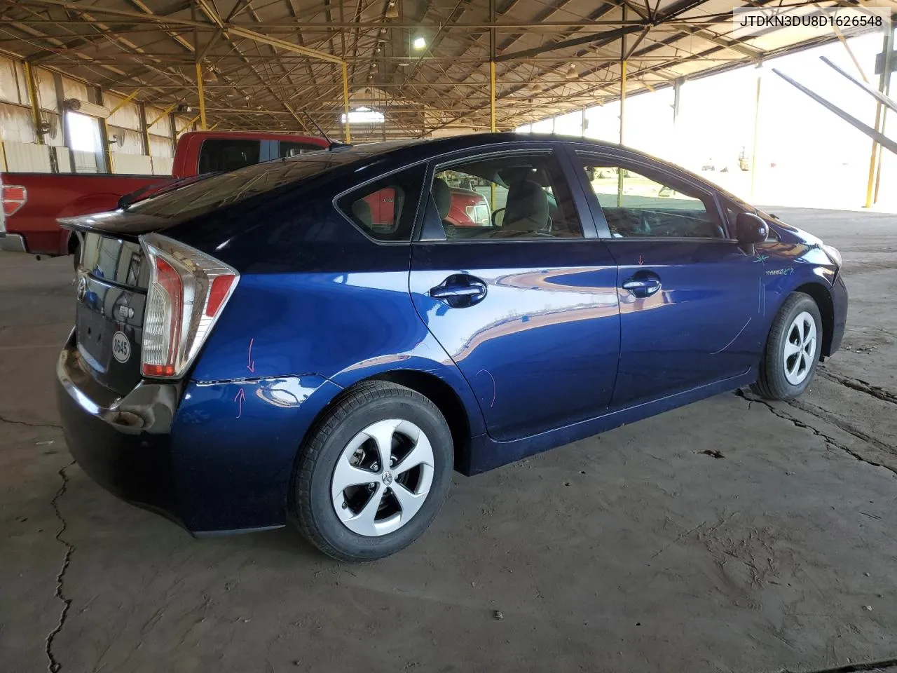 2013 Toyota Prius VIN: JTDKN3DU8D1626548 Lot: 72033564