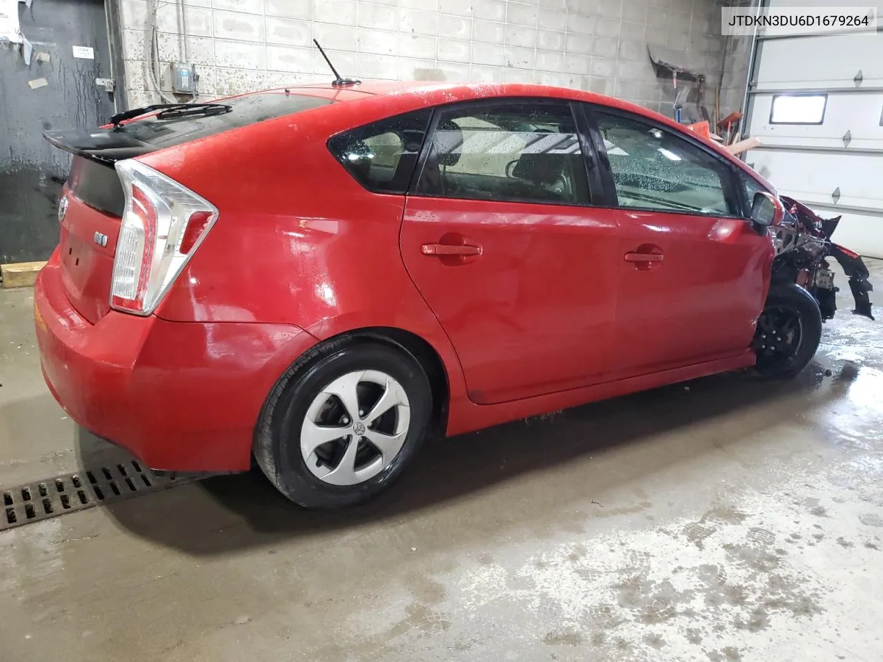 2013 Toyota Prius VIN: JTDKN3DU6D1679264 Lot: 72159004