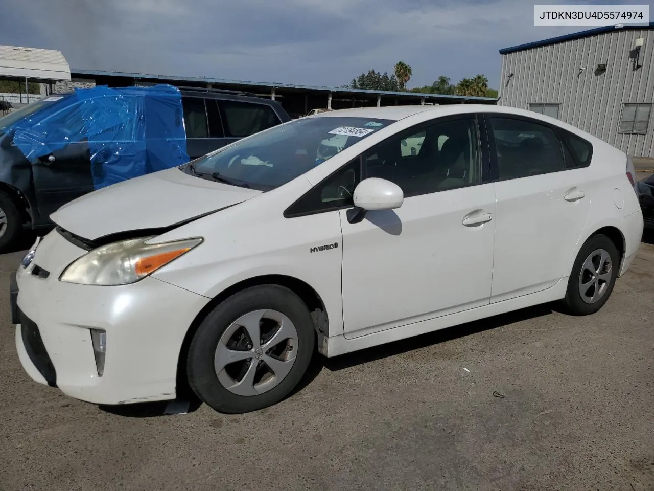 2013 Toyota Prius VIN: JTDKN3DU4D5574974 Lot: 72184854