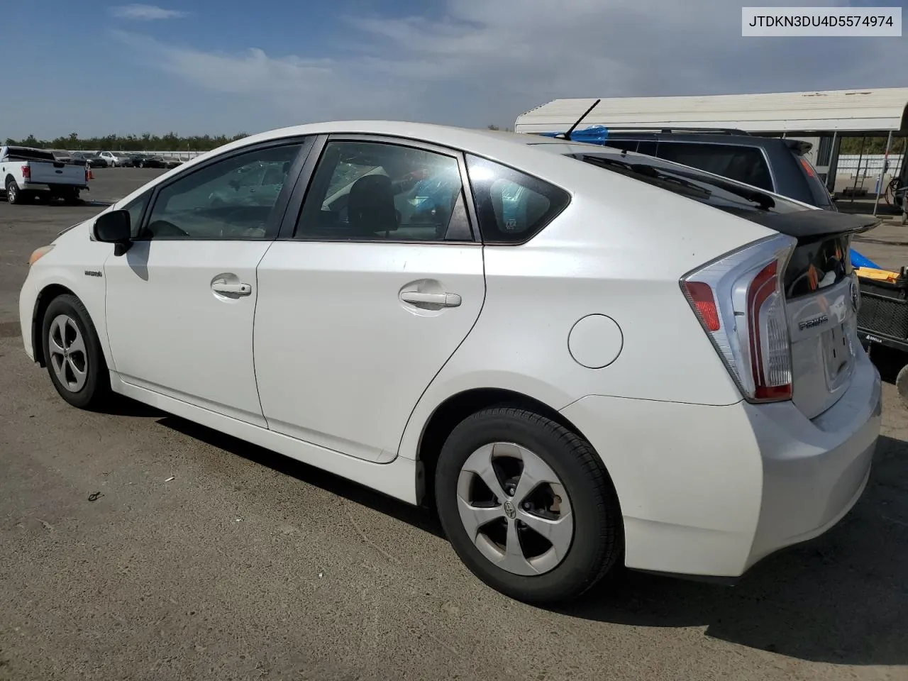 2013 Toyota Prius VIN: JTDKN3DU4D5574974 Lot: 72184854