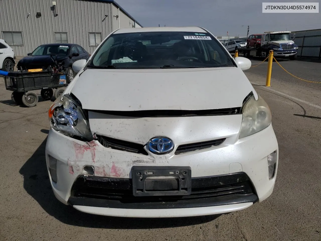 2013 Toyota Prius VIN: JTDKN3DU4D5574974 Lot: 72184854