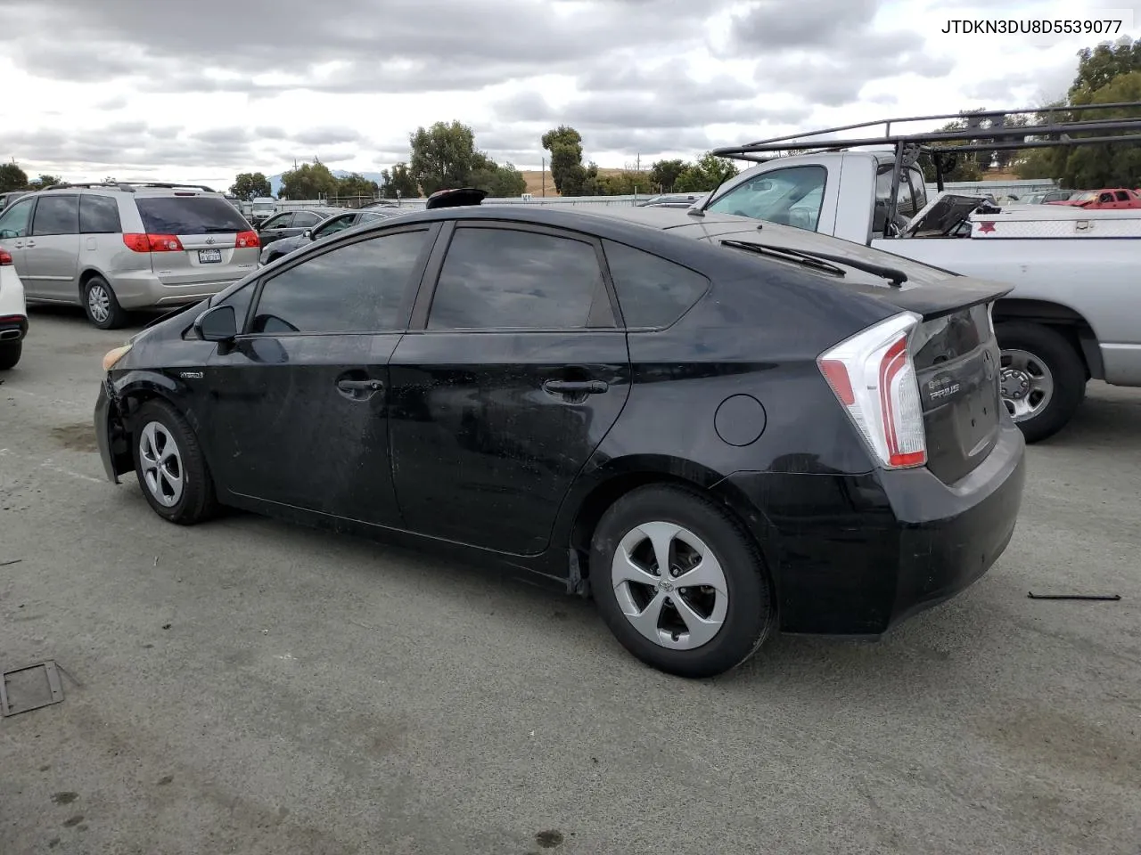 2013 Toyota Prius VIN: JTDKN3DU8D5539077 Lot: 72212394