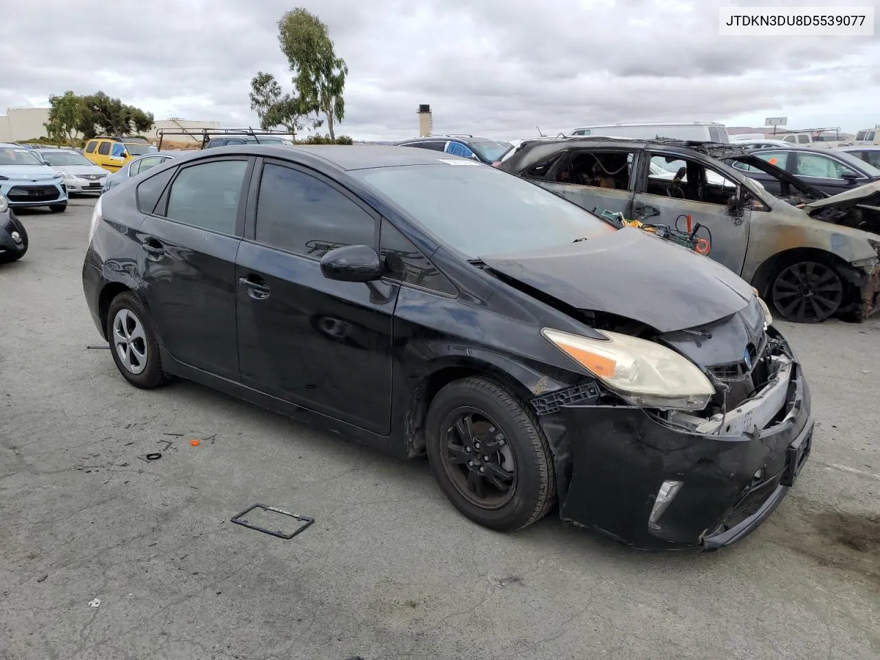 2013 Toyota Prius VIN: JTDKN3DU8D5539077 Lot: 72212394