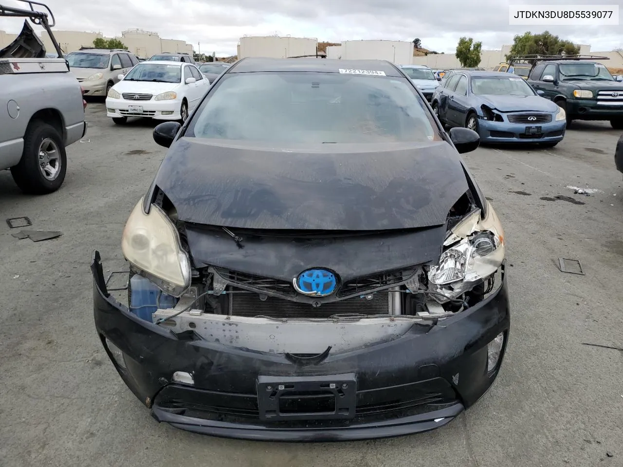 2013 Toyota Prius VIN: JTDKN3DU8D5539077 Lot: 72212394