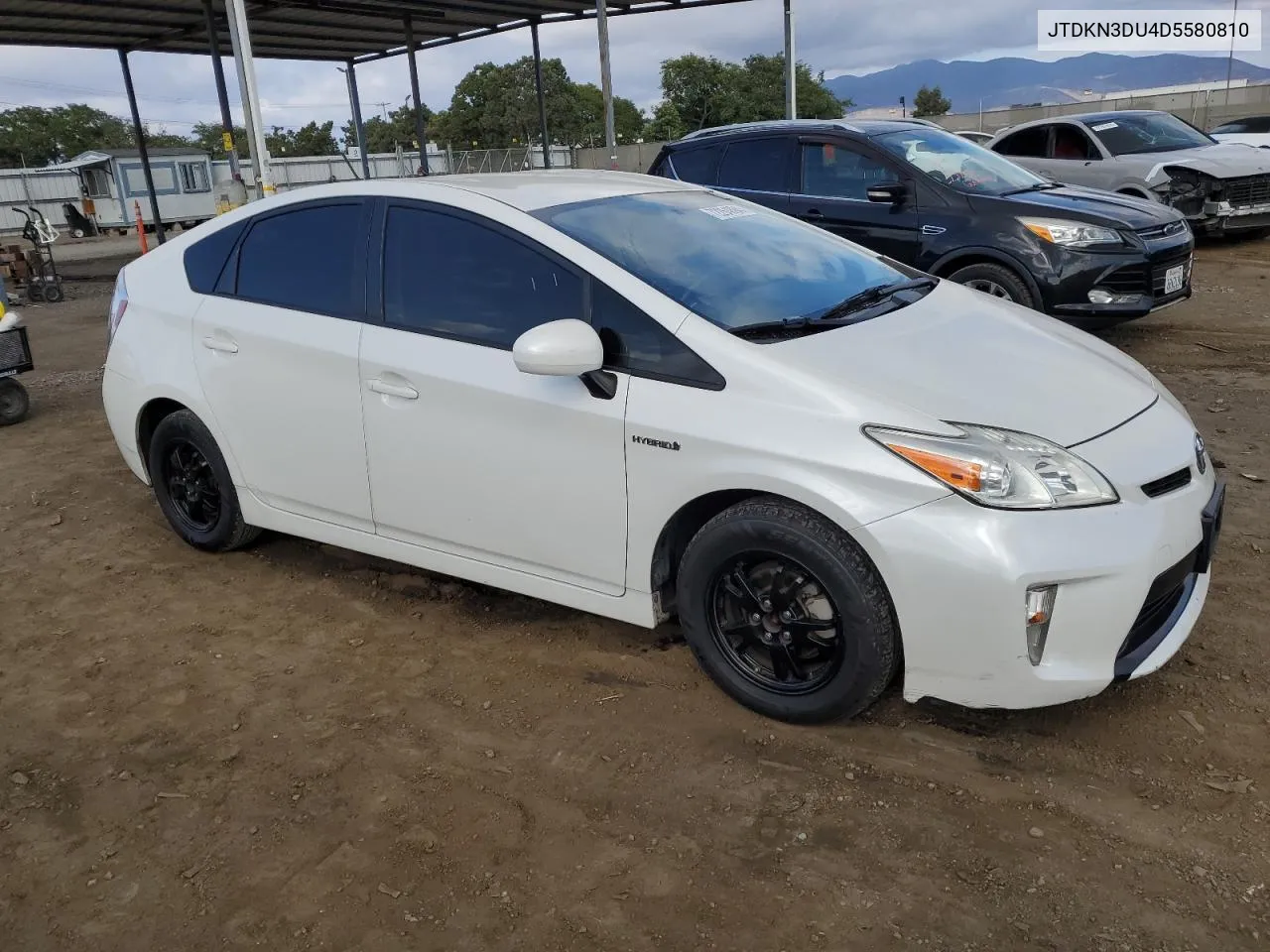 2013 Toyota Prius VIN: JTDKN3DU4D5580810 Lot: 72264894