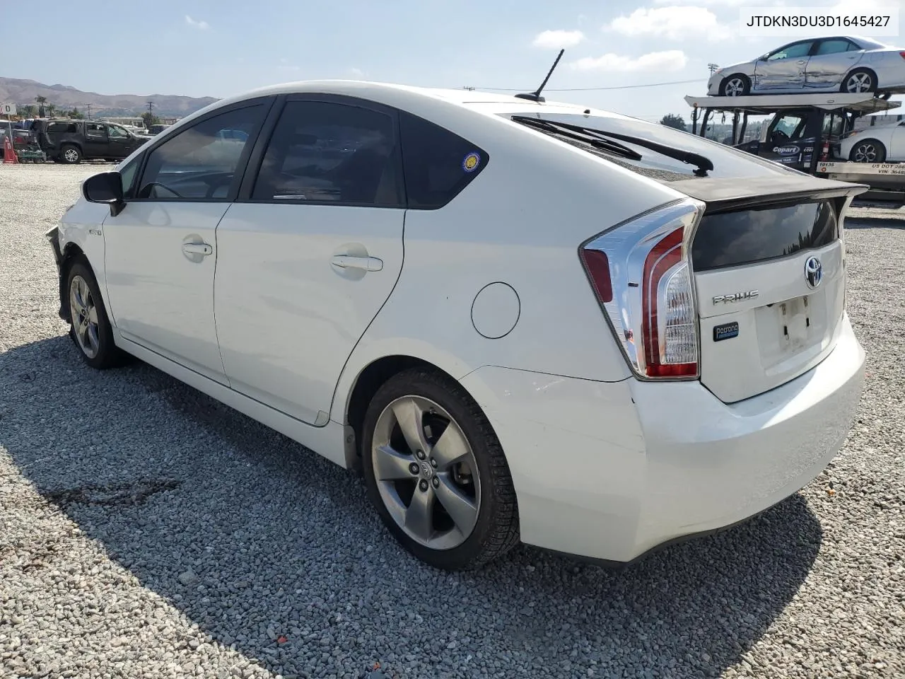 2013 Toyota Prius VIN: JTDKN3DU3D1645427 Lot: 72283724