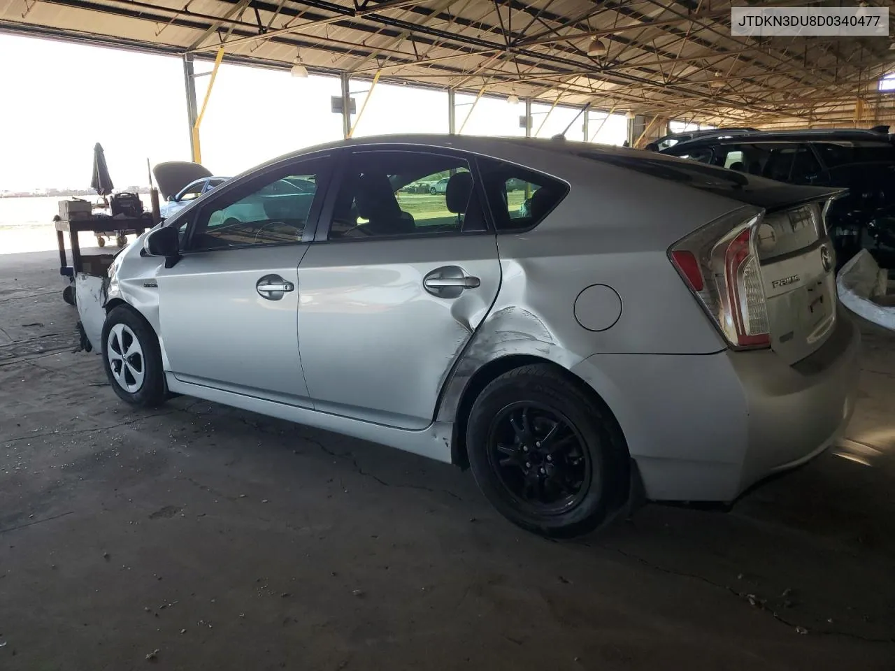 2013 Toyota Prius VIN: JTDKN3DU8D0340477 Lot: 72371474