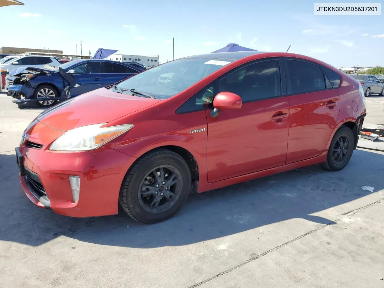 JTDKN3DU2D5637201 2013 Toyota Prius