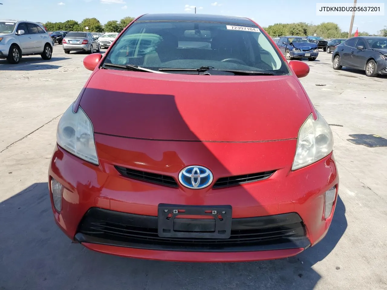 JTDKN3DU2D5637201 2013 Toyota Prius