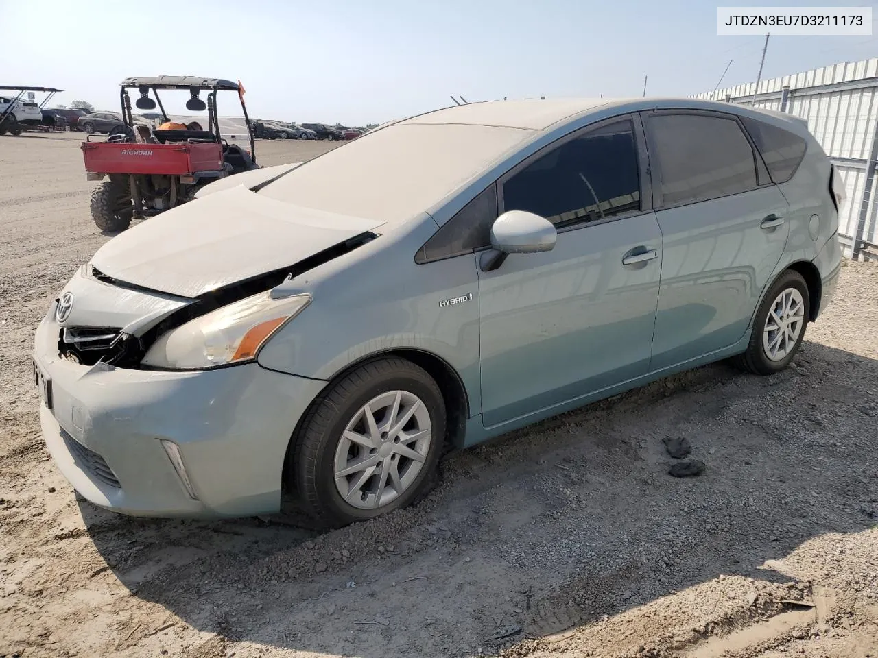 2013 Toyota Prius V VIN: JTDZN3EU7D3211173 Lot: 72412174