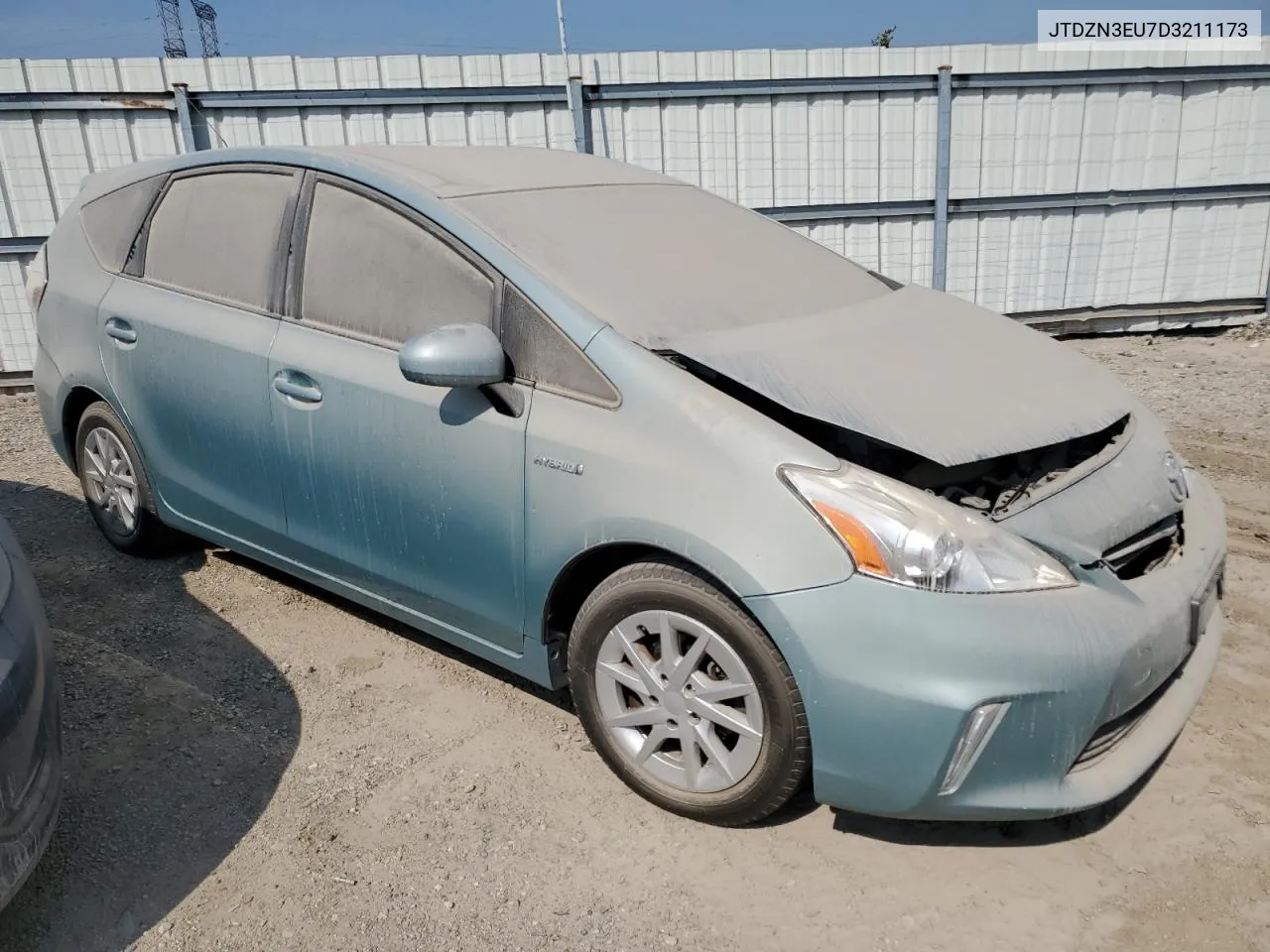 2013 Toyota Prius V VIN: JTDZN3EU7D3211173 Lot: 72412174