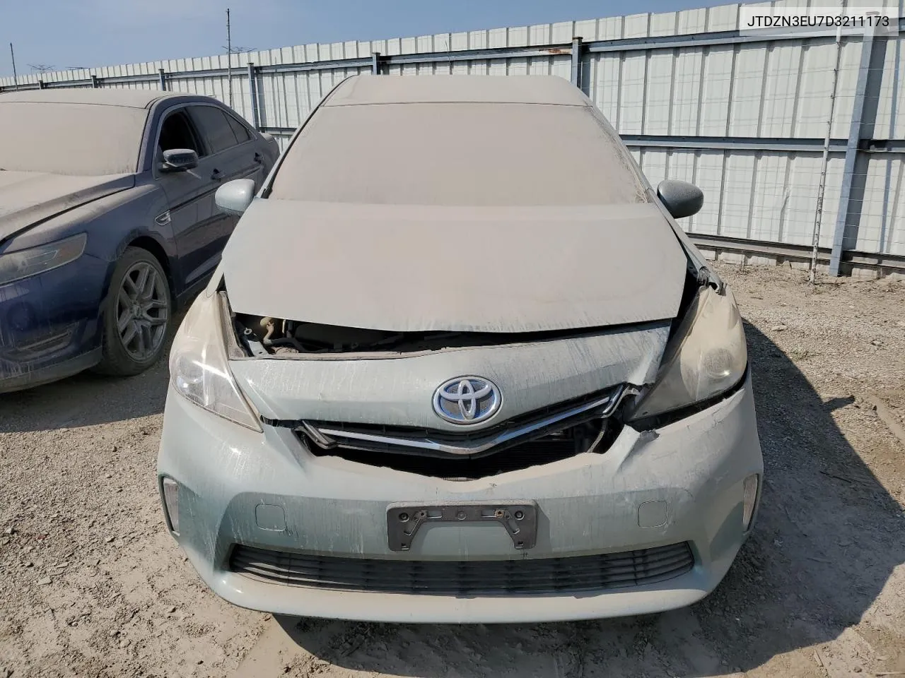 2013 Toyota Prius V VIN: JTDZN3EU7D3211173 Lot: 72412174