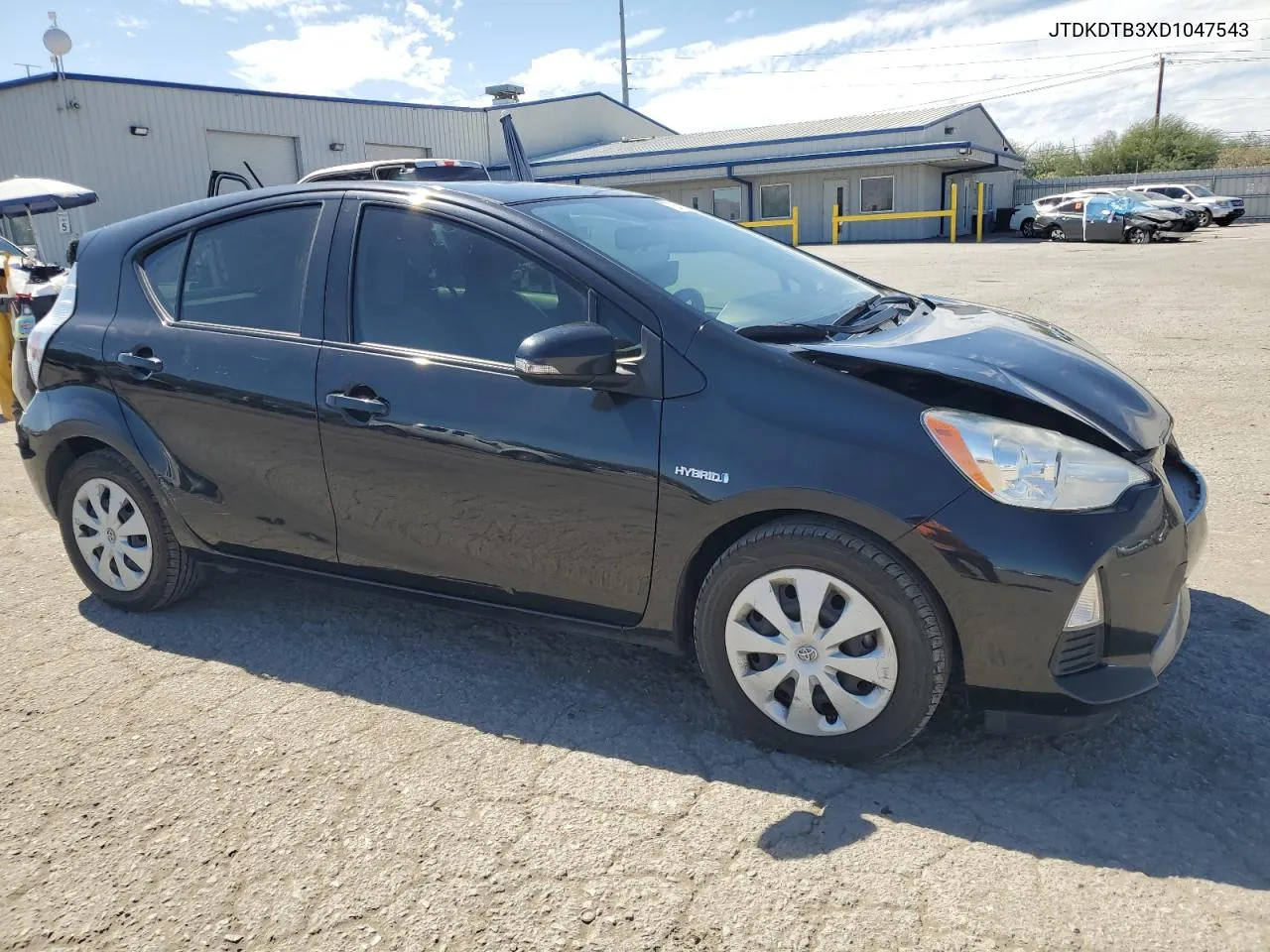 2013 Toyota Prius C VIN: JTDKDTB3XD1047543 Lot: 72613794