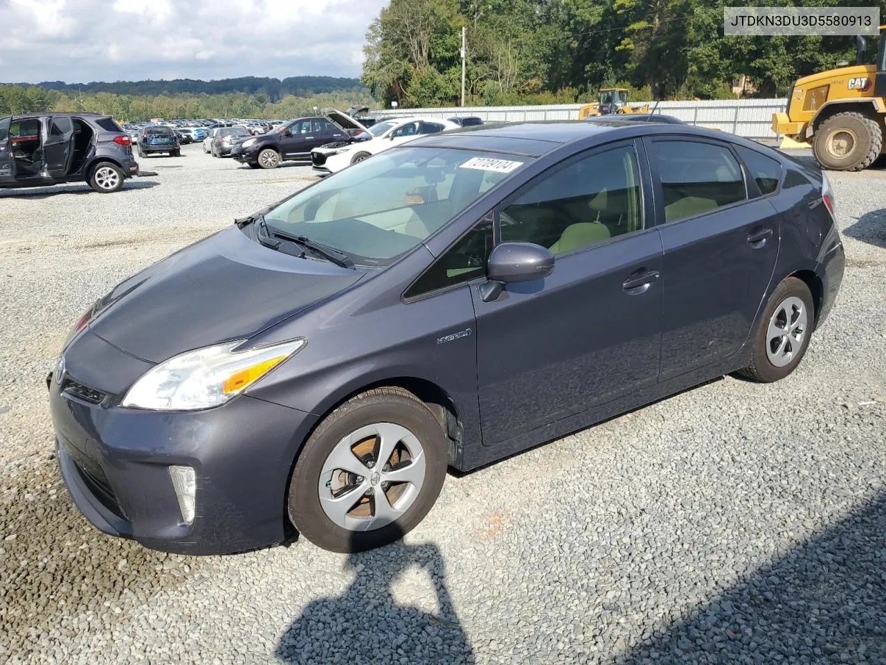 JTDKN3DU3D5580913 2013 Toyota Prius