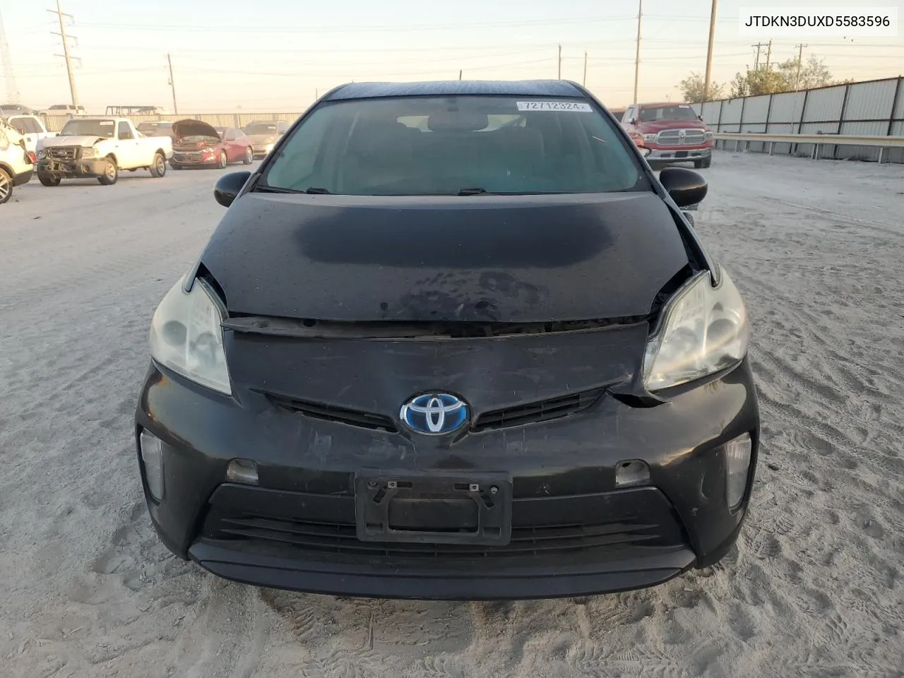 2013 Toyota Prius VIN: JTDKN3DUXD5583596 Lot: 72712324