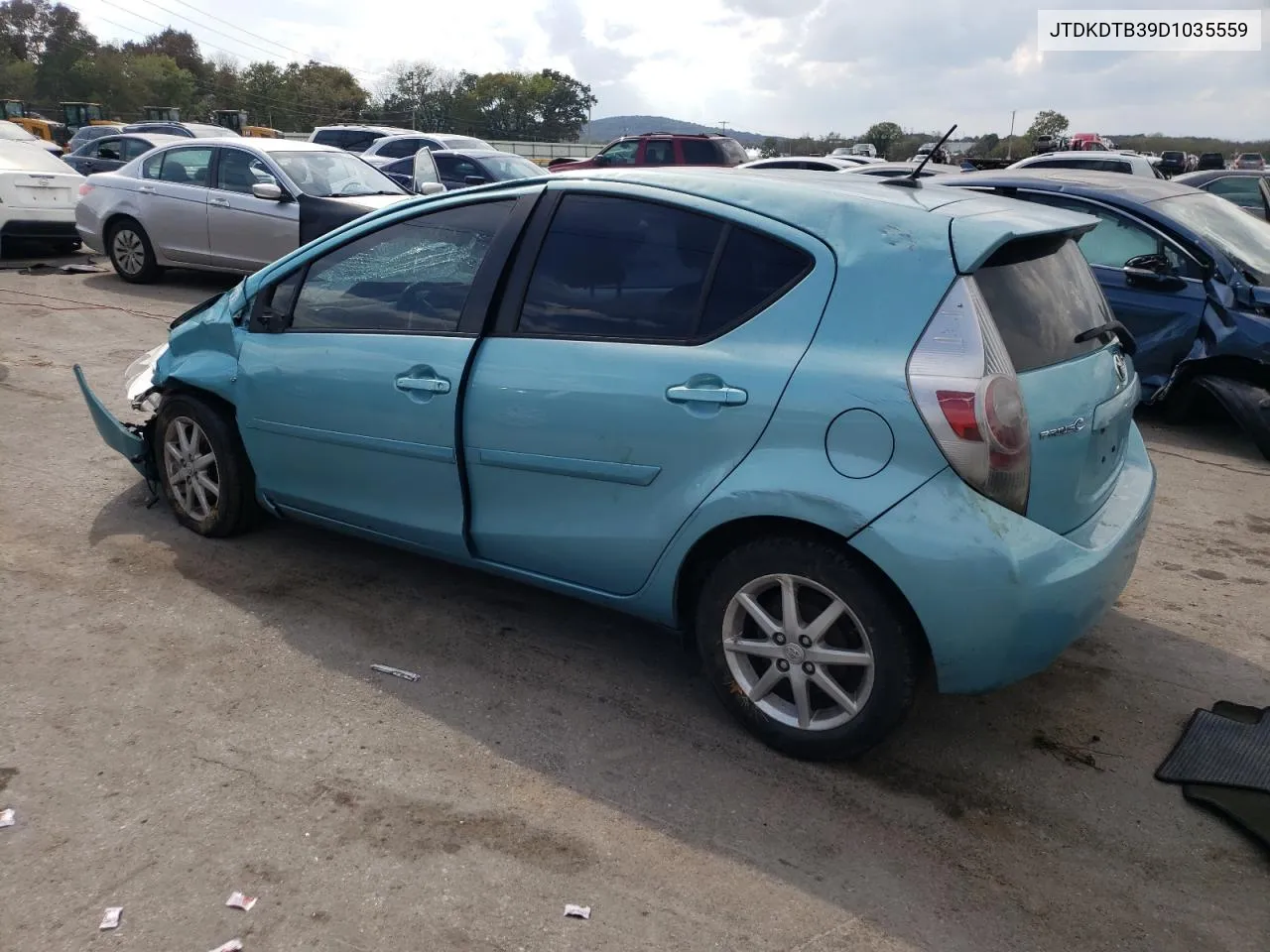 2013 Toyota Prius C VIN: JTDKDTB39D1035559 Lot: 72801684