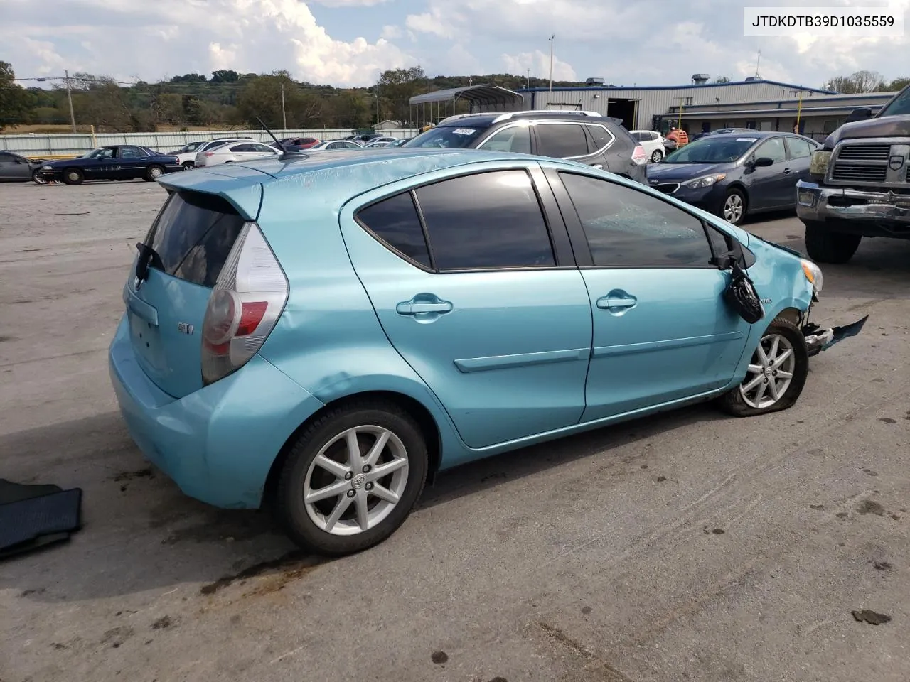 2013 Toyota Prius C VIN: JTDKDTB39D1035559 Lot: 72801684