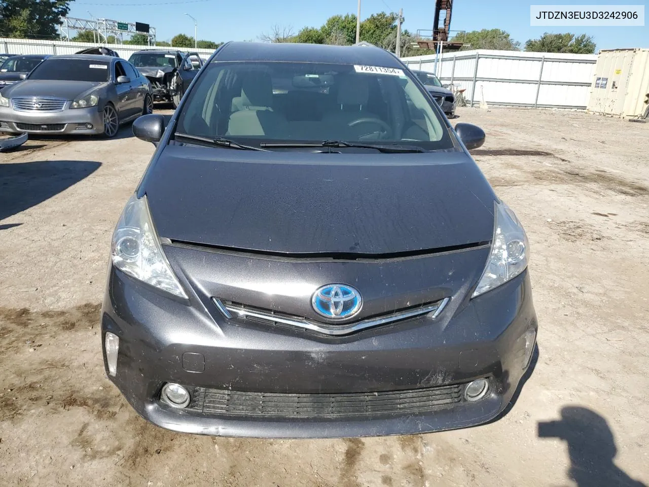 JTDZN3EU3D3242906 2013 Toyota Prius V