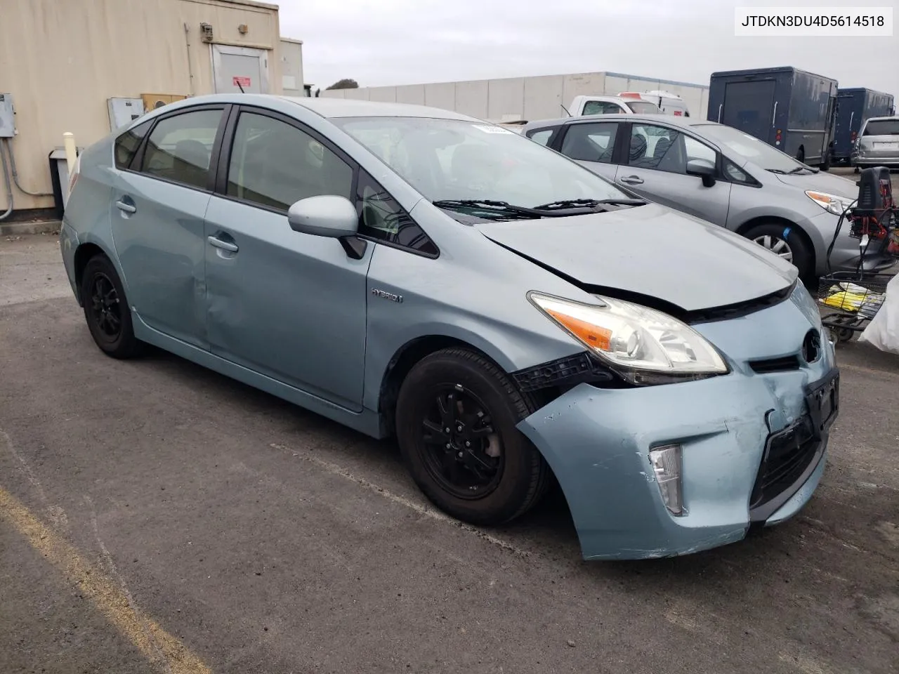 2013 Toyota Prius VIN: JTDKN3DU4D5614518 Lot: 72826004