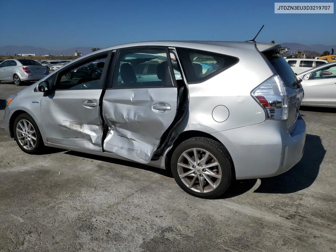 2013 Toyota Prius V VIN: JTDZN3EU3D3219707 Lot: 72946594