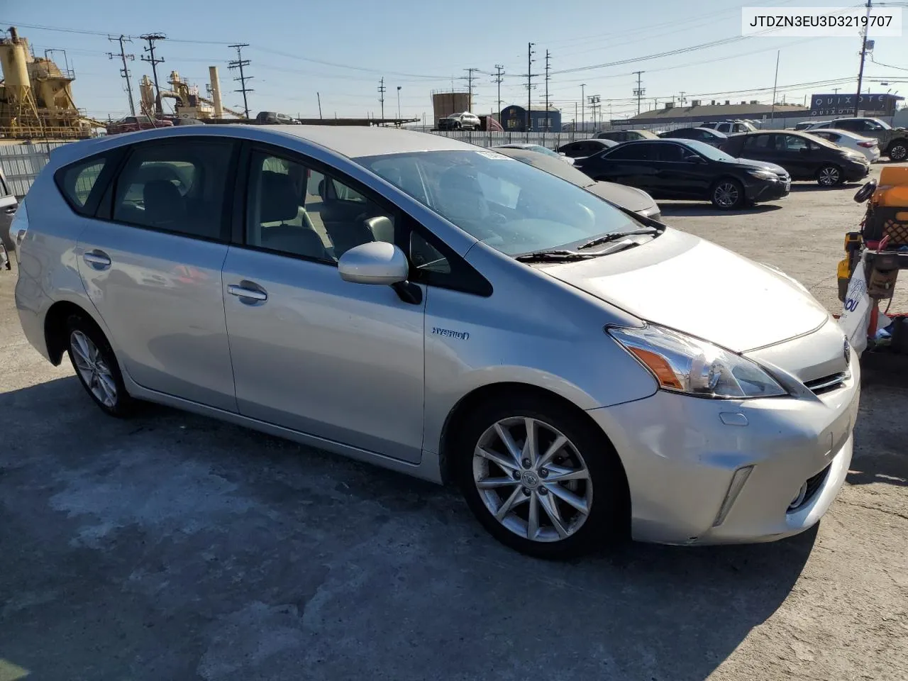 2013 Toyota Prius V VIN: JTDZN3EU3D3219707 Lot: 72946594