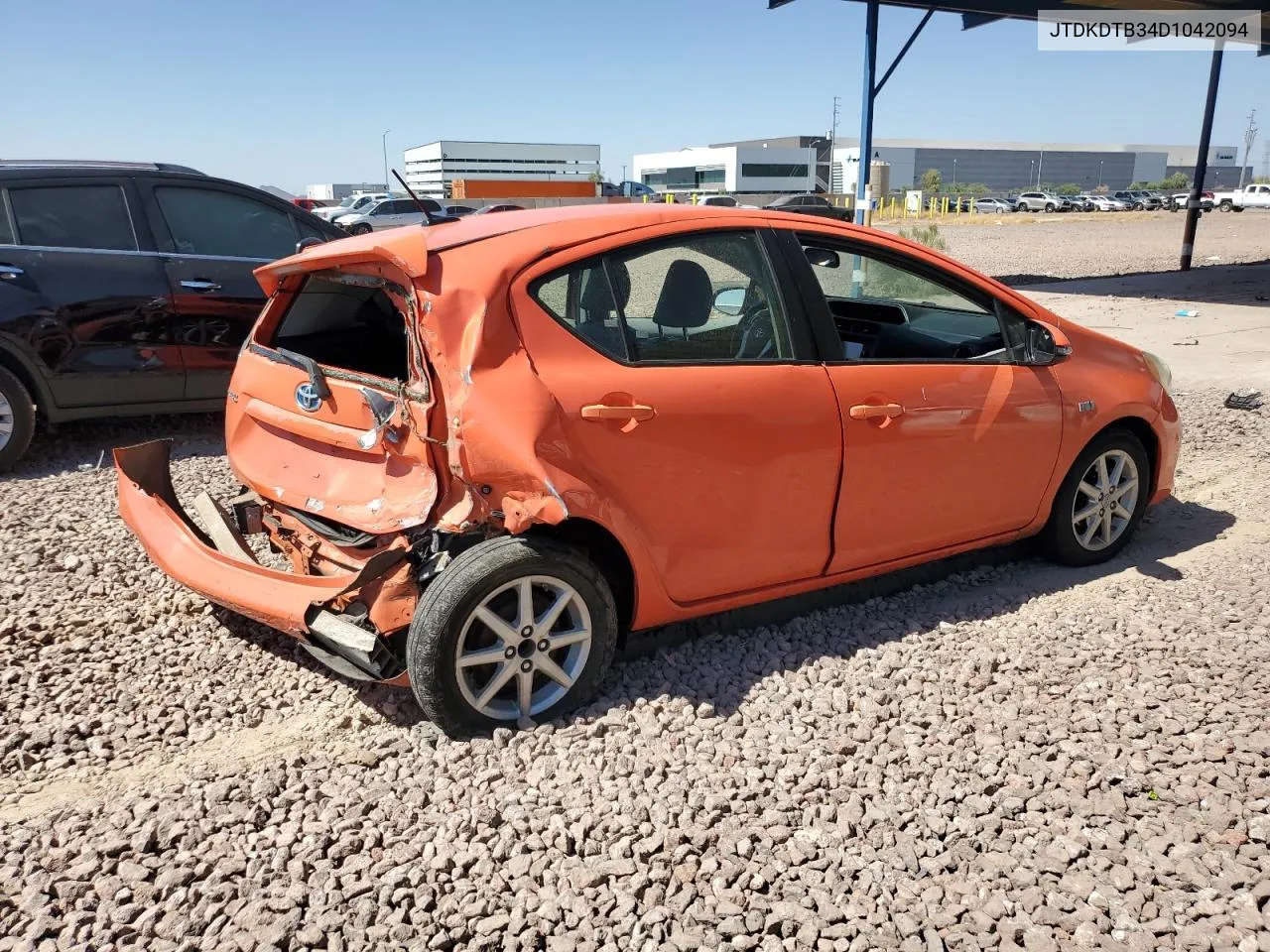 2013 Toyota Prius C VIN: JTDKDTB34D1042094 Lot: 73013474