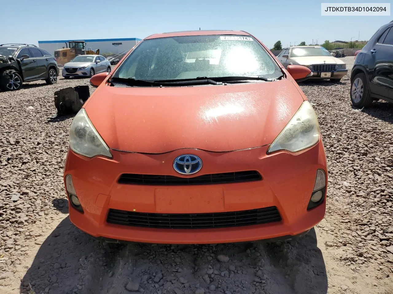 2013 Toyota Prius C VIN: JTDKDTB34D1042094 Lot: 73013474