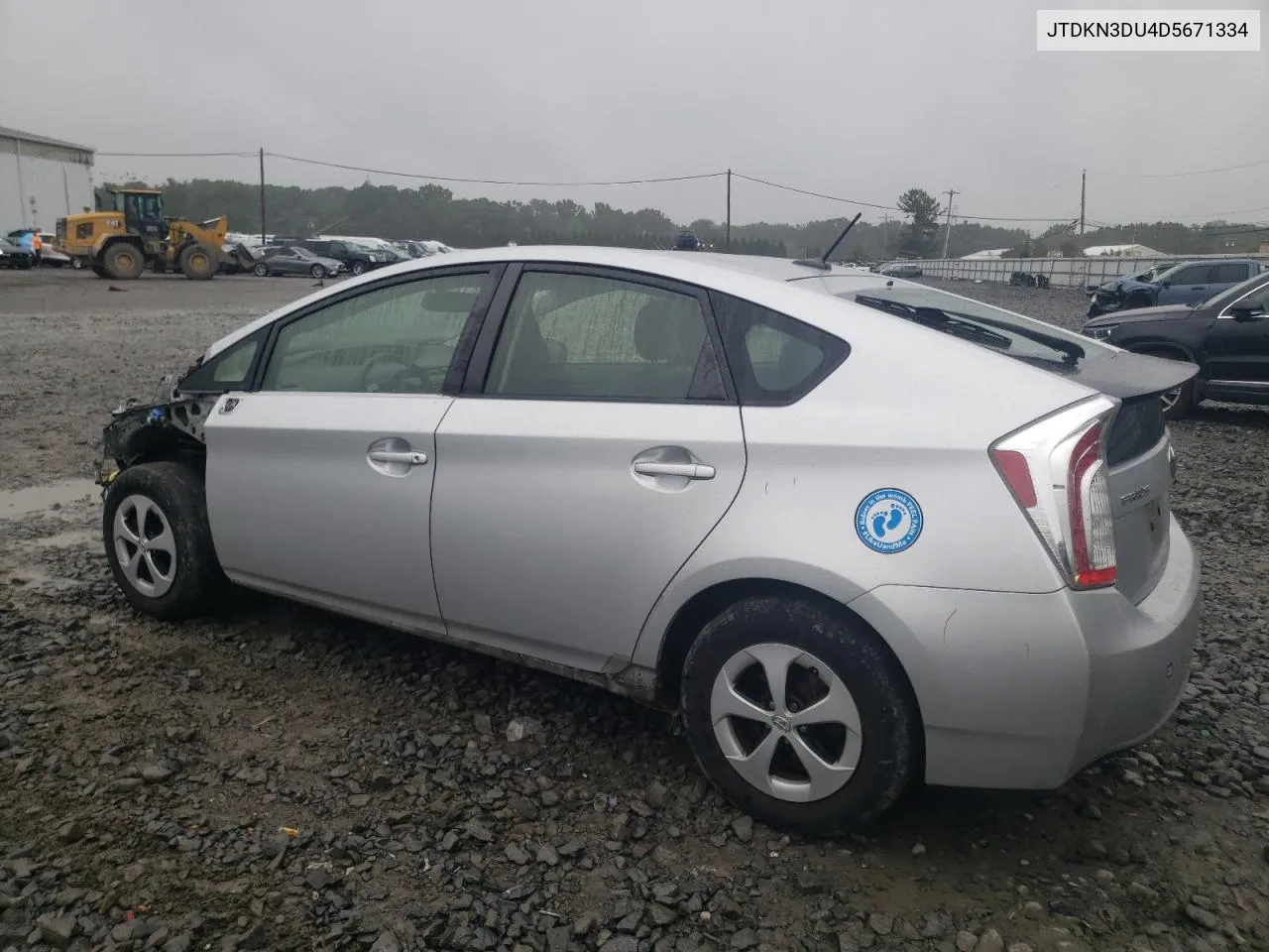 JTDKN3DU4D5671334 2013 Toyota Prius