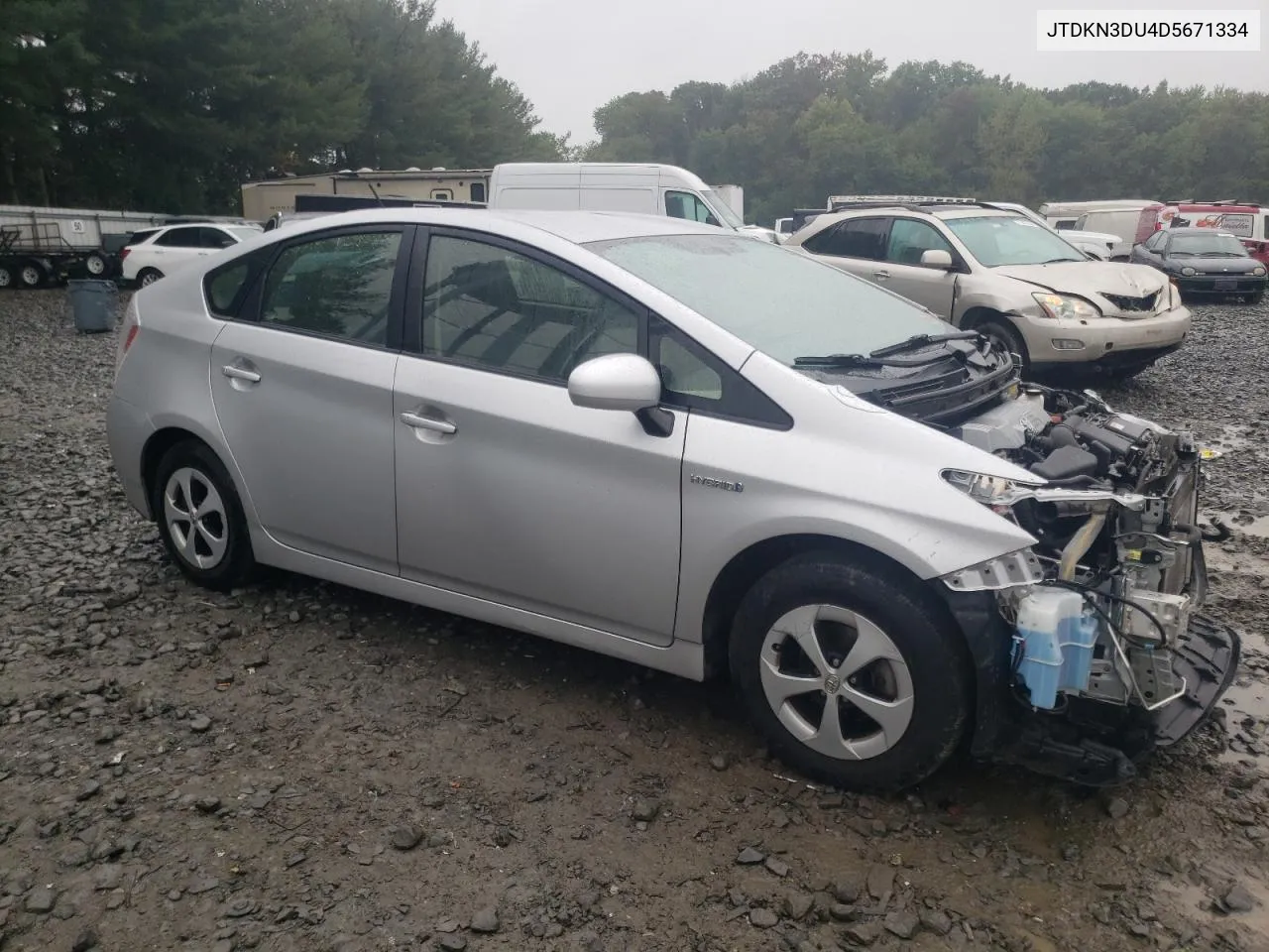 JTDKN3DU4D5671334 2013 Toyota Prius