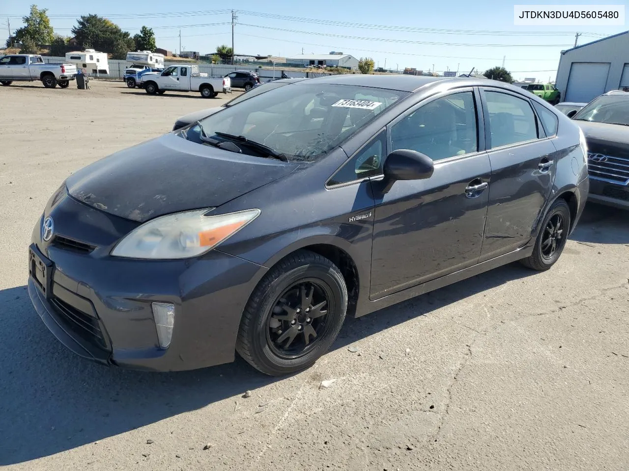 2013 Toyota Prius VIN: JTDKN3DU4D5605480 Lot: 73163404