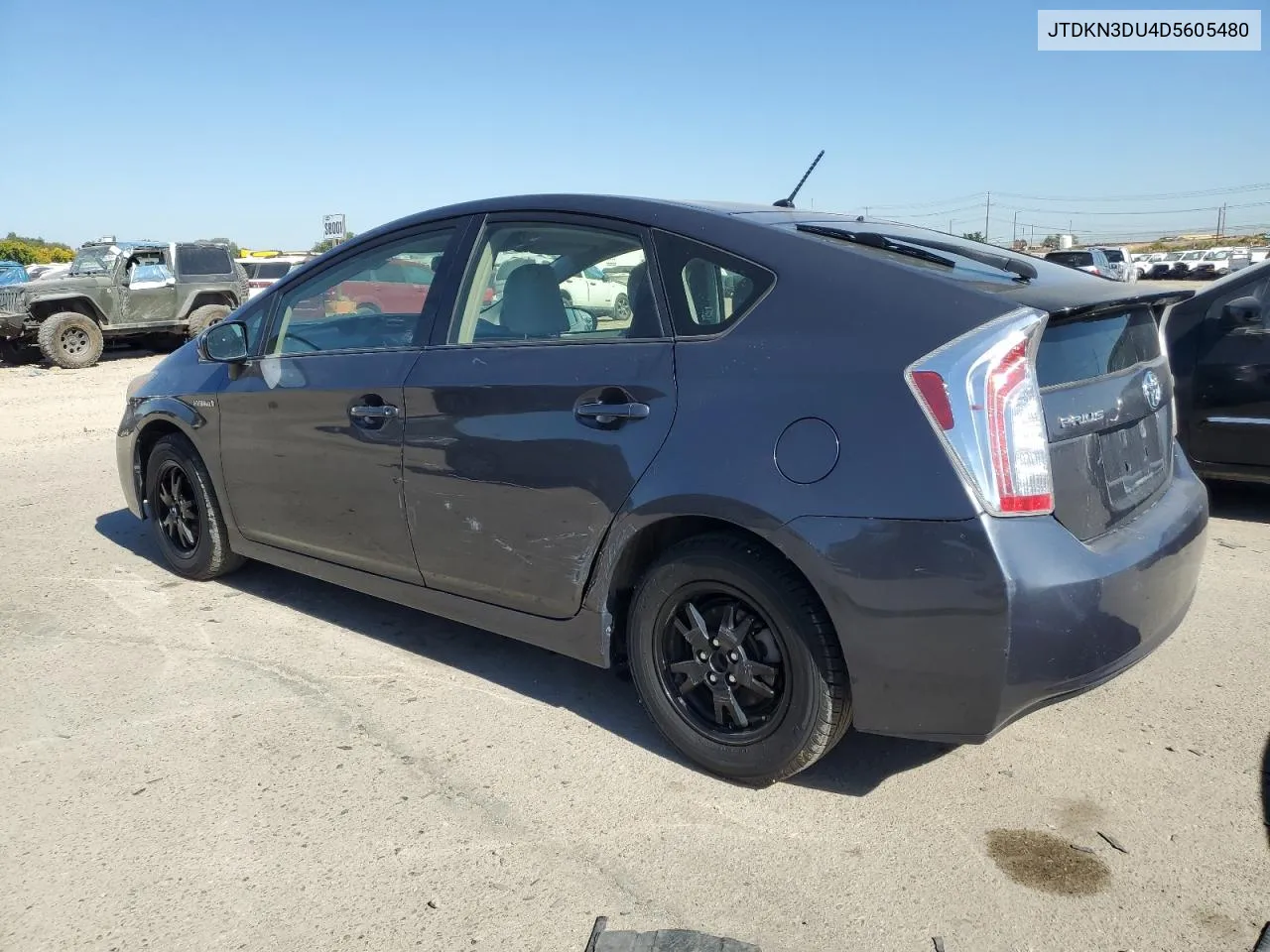 2013 Toyota Prius VIN: JTDKN3DU4D5605480 Lot: 73163404