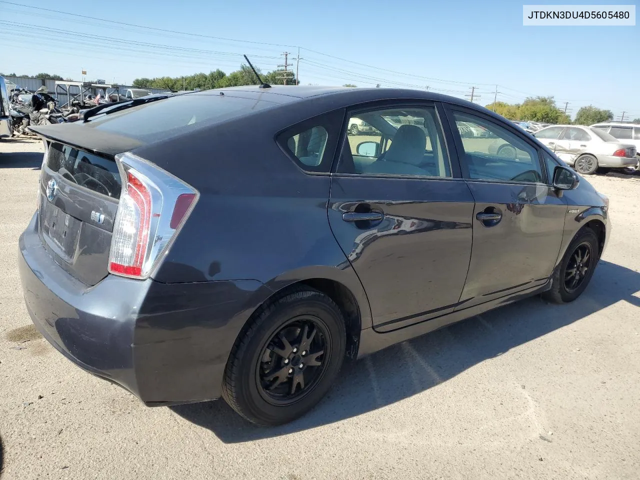 2013 Toyota Prius VIN: JTDKN3DU4D5605480 Lot: 73163404