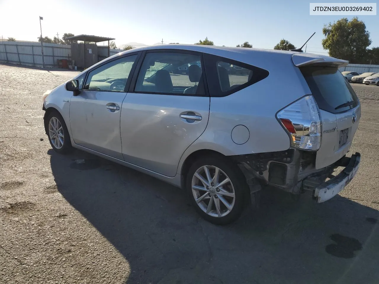 2013 Toyota Prius V VIN: JTDZN3EU0D3269402 Lot: 73191574